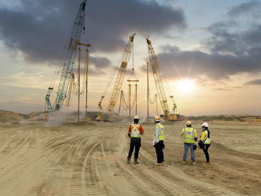 Keller employees on a site in ASEAN